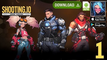 Shooting.io Zombie Survival - Gameplay Walkthrough Part 1 (Android, iOS)