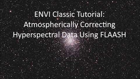 Hyperspectral Image Analysis and Processing with ENVI® Software