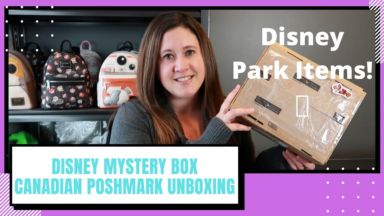 Disney Mystery Box Canadian Poshmark Unboxing My new Disney