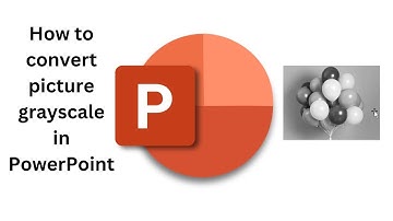 How to convert picture grayscale in PowerPoint