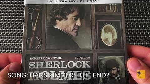 Sherlock Holmes: A Game of Shadows - Zavvi Exclusive 4K UHD Steelbook unboxing