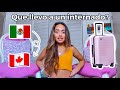 Vlog #3// Empaca conmigo para un internado en Canadá!