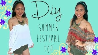 DIY Summer Festival Top