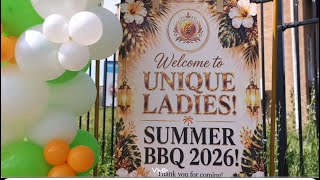 UNIQUE LADIES  SUMMER BBQ 2026 Toronto Canada 🇨🇦 