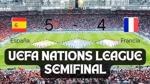 España vs Francia - Goles Semifinal UEFA NATIONS LEAGUE 2025 Resumen