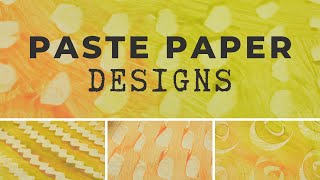 Recycled Tools to Level Up Your Paste Papers