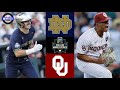 Notre Dame vs Oklahoma | College World Series Winners Bracket | 2022 College Baseball Highlights