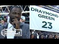 Draymond Green emotional getting Michigan State jersey retired | College Basketball 2019-20