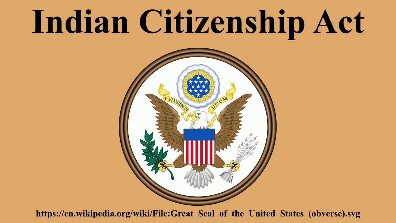 Indian Citizenship Act Snyder Act 1924 YouTube