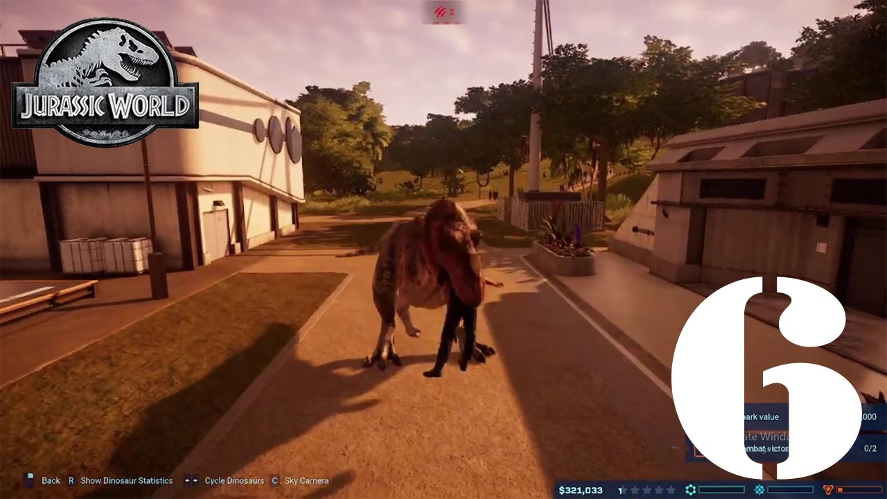 Jurassic world evolution gameplay walkthrough part 6 - YouTube