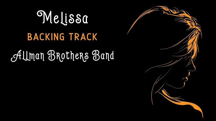 Melissa  Backing Track  Allman Brothers Band