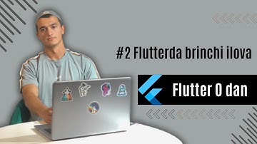 #2 Flutterda brinchi mobil ilova #mobile  #dasturlash #programming  #dart  #helloworld