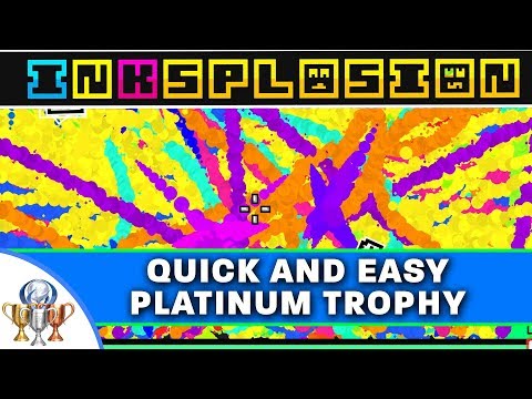 Inksplosion - Full Platinum Trophy Guide Playthrough - Another Quick and Easy Platinum