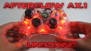 Afterglow AX.1 Xbox Controller Unboxing!! for PC