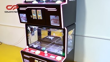 Coin-operated mini claw machine 4 players