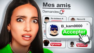 J&#39;ACCEPTE TOUTES VOS DEMANDES D&#39;AMIS sur ROBLOX ! 😨