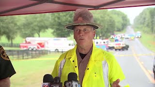 The Florida Highway Patrol discuss deadly bus crash in Marion County