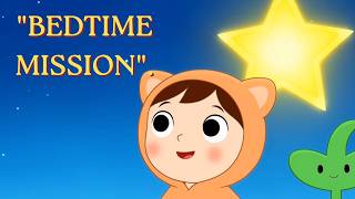Twinkle Twinkle Little Star 🌟 Bedtime Habit Mission | Low Stimulation Nursery Rhymes for Toddlers
