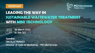 [webinar] Leading the Way in Sustainable Wastewater Treatment with MBR Technology