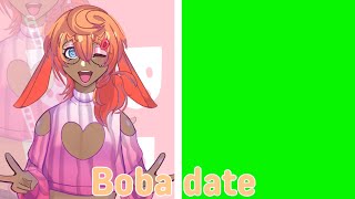 Boba date ||meme|| fake collab #bunnybobadate