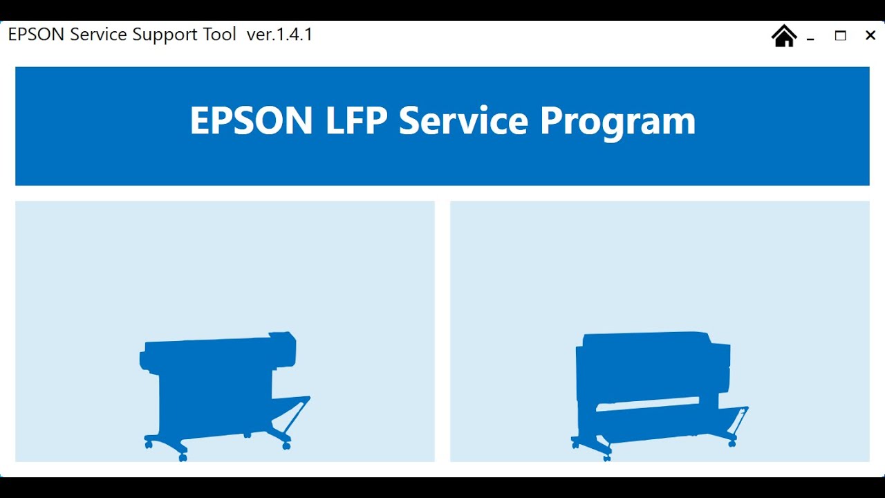 Reset plotter SCF500 F570 Service program Epson, support tool 0000008