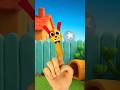 BINGO 🐶 Finger Puppet Song! 👋 DIY Puppy Puppet! #shorts