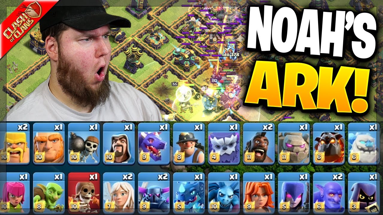 Can I 3 Star In Legend S League With Noah S Ark Clash Of Clans Youtube