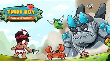 Tribe boy jungle adventure