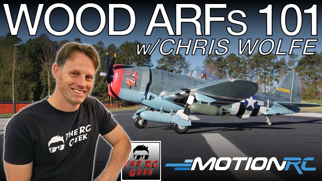 Getting Started in Wood ARFs -- Real Talk with The RC Geek Chris Wolfe | Motion RC