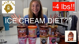 Eating ONLY ICE CREAM for 3 Days (+ diet ice cream review)