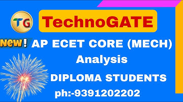 AP ECET SYLLABUS ANALYSIS