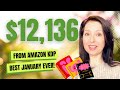 January 2023 Income Breakdown: How I Earned Over $12,000 with Amazon KDP!