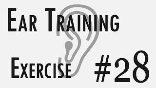 Rhythm Ear-Training Exercise 28 / Beginner (sixteenth notes)