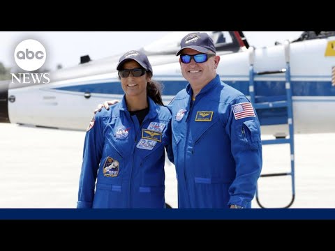 Boeing Starliner set for launch taking 2 astronauts into space.