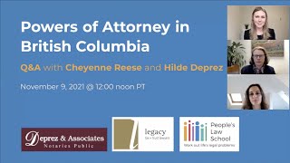 Powers of Attorney (Recorded Webinar)