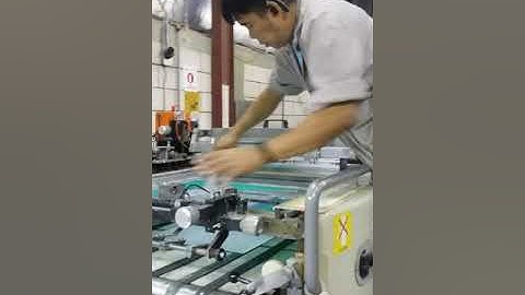 SAKURAI SILK SCREEN PRINTING MACHINE