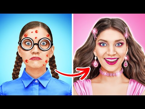 NERD vs POPULAR Girl 💖📚 | Who Wins in Love? 🏆