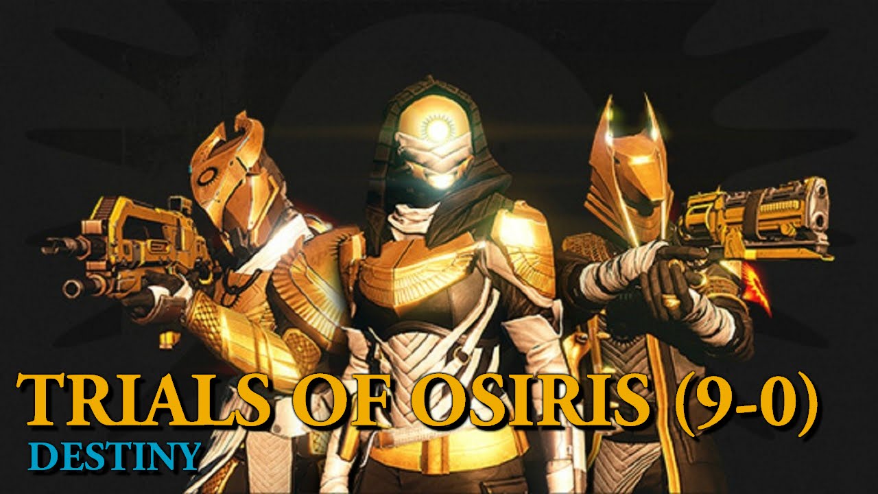 Destiny PvP Elimination Gameplay - 9-0 Trials of Osiris Run (All Matches)