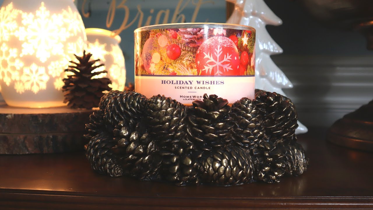 Candle Review HomeWorx Holiday Wishes This one is a big miss for me
