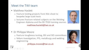 Webinar: Getting The Most from Fracture Toughness Data - Part 2