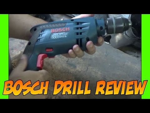 Bosch Drill Review. GSB 1600 RE.