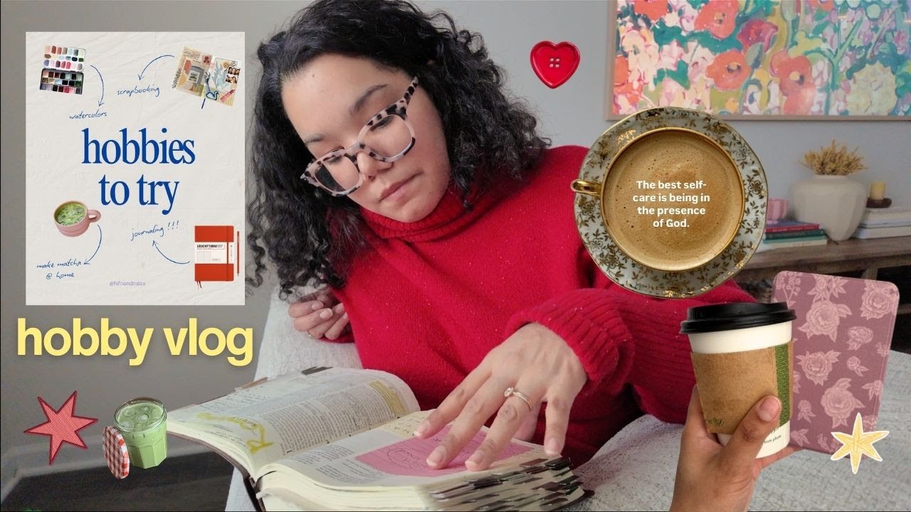 a week in my life (hobby edition) 🌷 cozy hobby vlog!