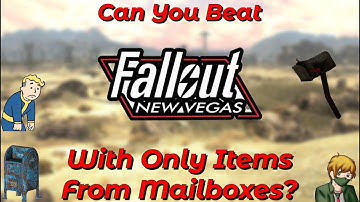 Can You Beat Fallout: New Vegas With Only Items From Mailboxes?