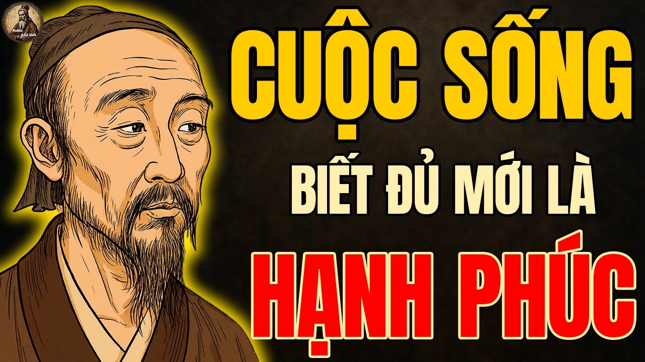 Cổ Nhân dạy : CUỘC SỐNG biết đủ mới là HẠNH PHÚC | Triết lý cổ nhân