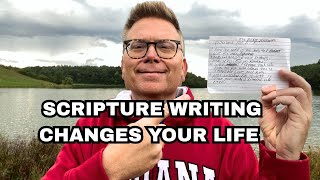 Why Scripture Writing Changed My Faith at 50+