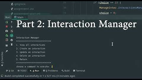 Programming 1 - Assignment demo