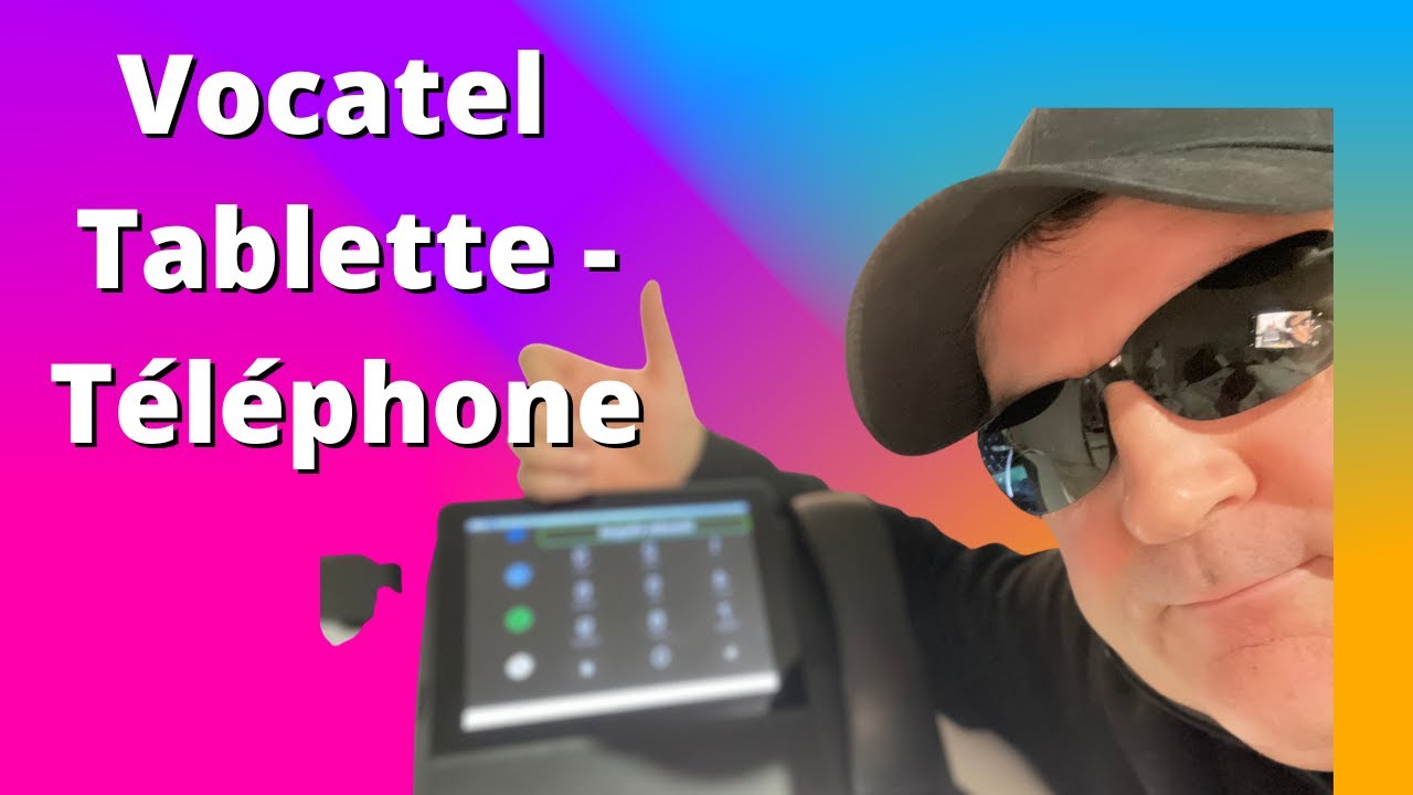 VocaTel Tablettetéléphone fixe à reconnaissance vocale Téléphone