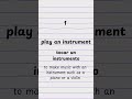 Unit 1 - Play an instrument