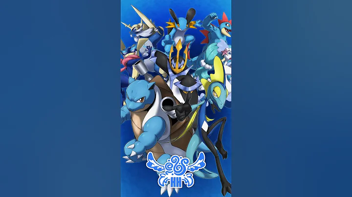 Ranking All The Final WATER Starters From WORST To BEST #starterpokemon #pokemon #waterstarters