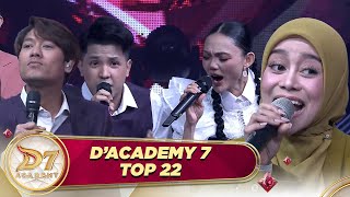 Gelak Tawa Pecah! Lesti Pingsan, Billar Nyanyi. Juri, Coach & Host Adu Nyanyi | D’academy 7 Top 22